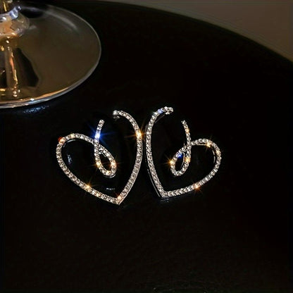 Glamours Heart Earrings