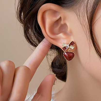 The Season Of Bow Earrings