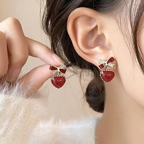 The Season Of Bow Earrings