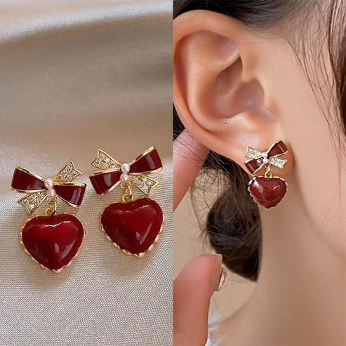 The Season Of Bow Earrings
